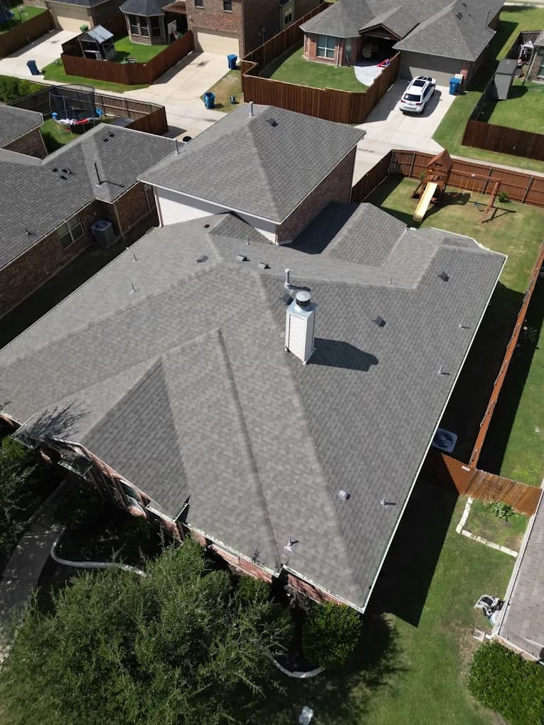 Recent roof installation in - 4